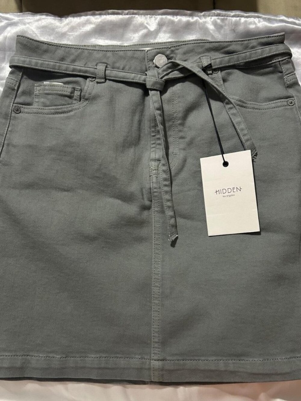 Hidden Jeans Peyton High Rise Mini Skirt